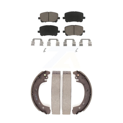 [Avant + Arrière] Kit de plaquette (céramique) de frein pour Toyota Corolla KCN-100454