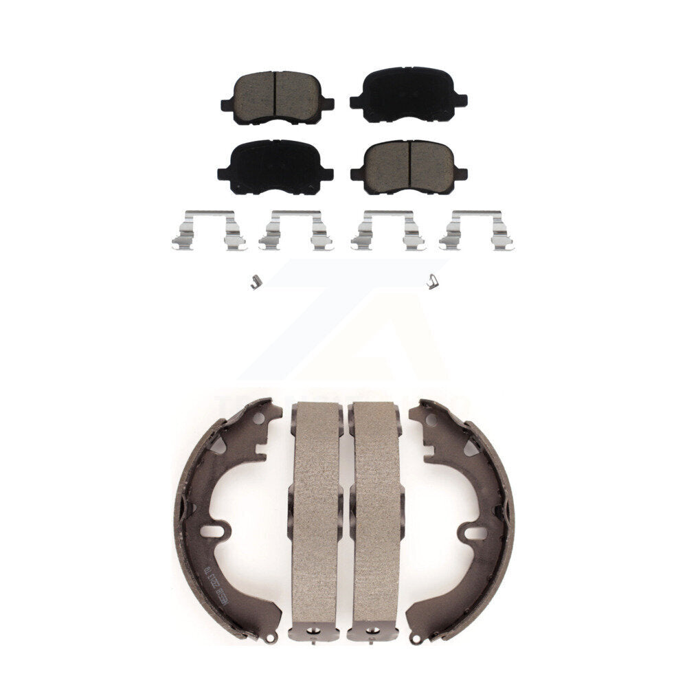 [Avant + Arrière] Kit de plaquette (céramique) de frein pour Toyota Corolla KCN-100457