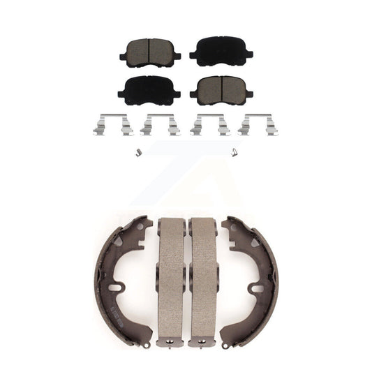 [Avant + Arrière] Kit de plaquette (céramique) de frein pour Toyota Corolla KCN-100457
