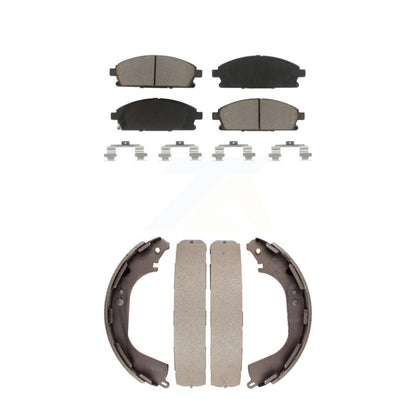 [Avant + Arrière] Kit de plaquette (céramique) de frein pour Nissan Pathfinder INFINITI QX4 KCN-100458