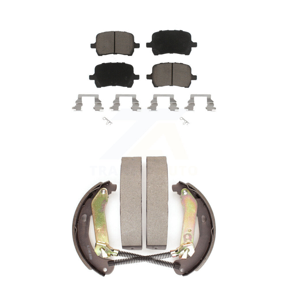 [Avant + Arrière] Kit de plaquette (céramique) de frein pour Chevrolet Malibu Pontiac G6 KCN-100462
