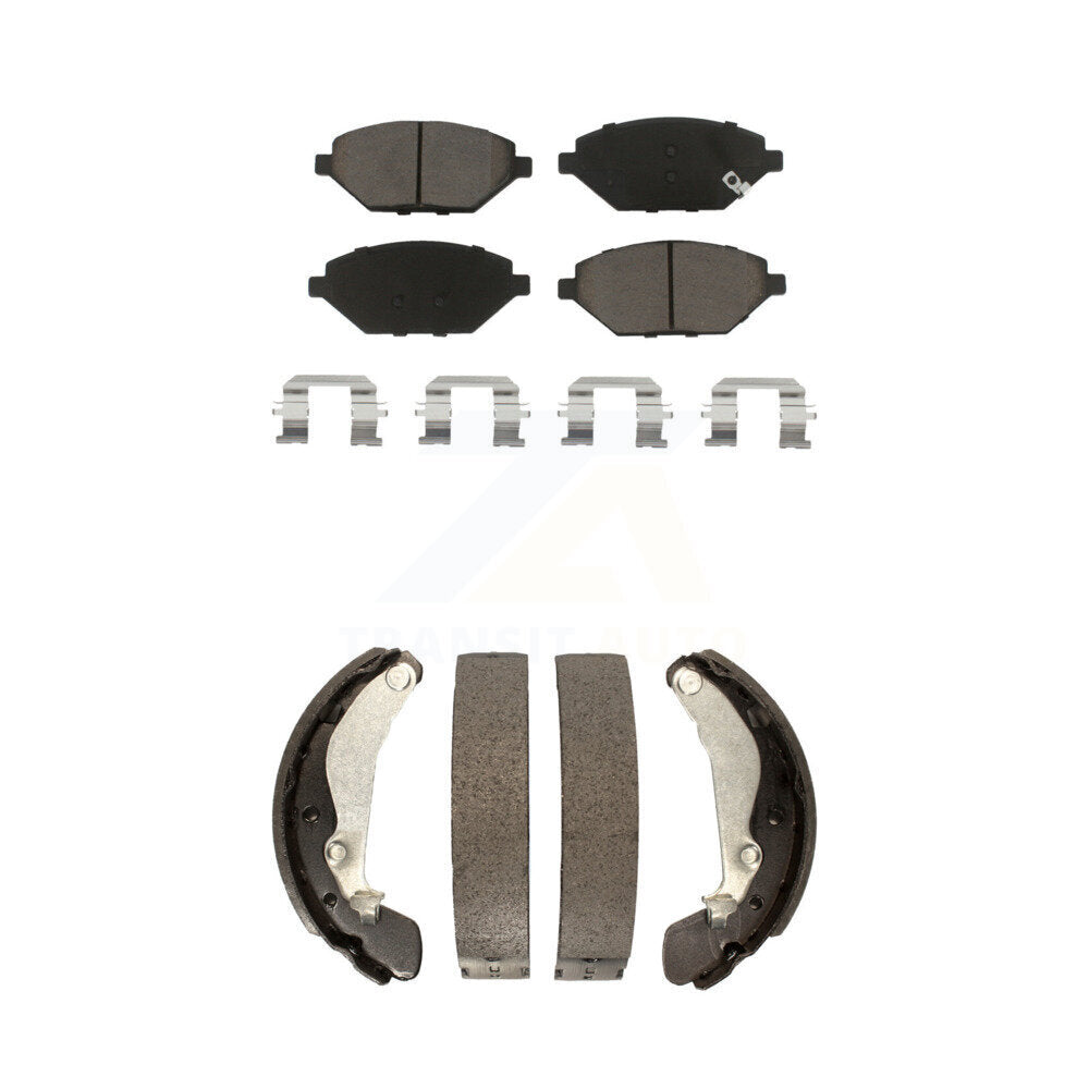 [Avant + Arrière] Kit de plaquette (céramique) de frein pour 2016-2021 Chevrolet Spark KCN-100468