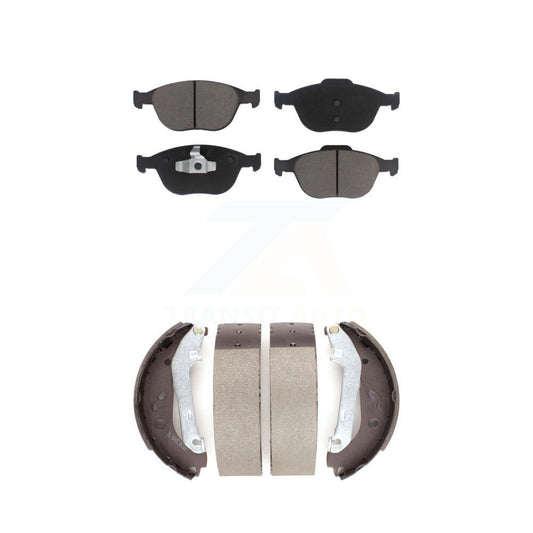 [Avant + Arrière] Kit de plaquette (céramique) de frein pour 2010-2013 Ford Connect KCN-100469