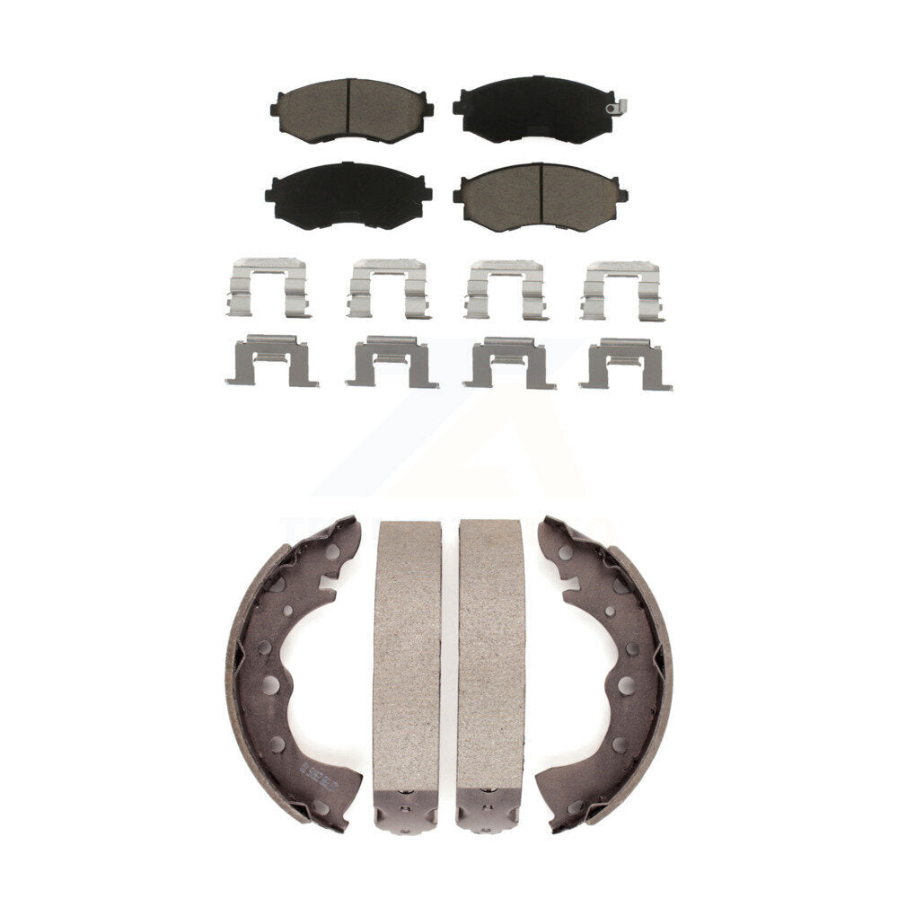 [Avant + Arrière] Kit de plaquette (céramique) de frein pour 2002-2006 Nissan Sentra 1.8L KCN-100472