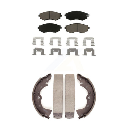 [Avant + Arrière] Kit de plaquette (céramique) de frein pour 2002-2006 Nissan Sentra 1.8L KCN-100472