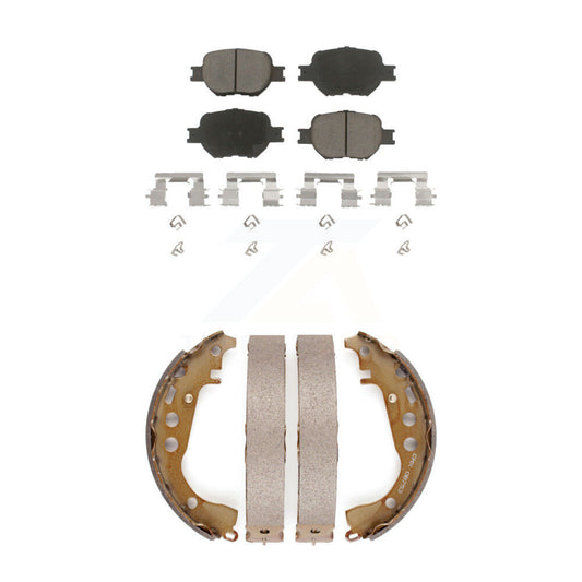 [Avant + Arrière] Kit de plaquette (céramique) de frein pour Toyota Celica KCN-100473