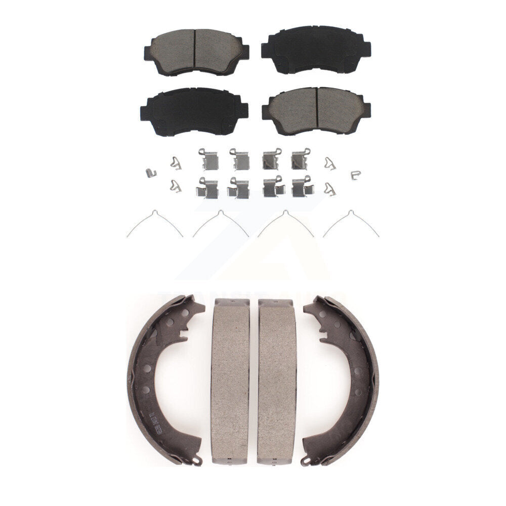 [Avant + Arrière] Kit de plaquette (céramique) de frein pour Toyota Camry KCN-100476