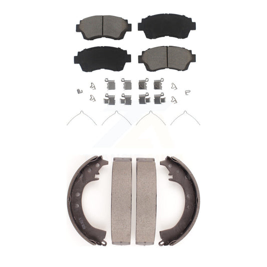 [Avant + Arrière] Kit de plaquette (céramique) de frein pour Toyota Camry KCN-100476