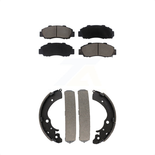 [Avant + Arrière] Kit de plaquette (céramique) de frein pour Honda Accord CR-V KCN-100483 par Transit Auto