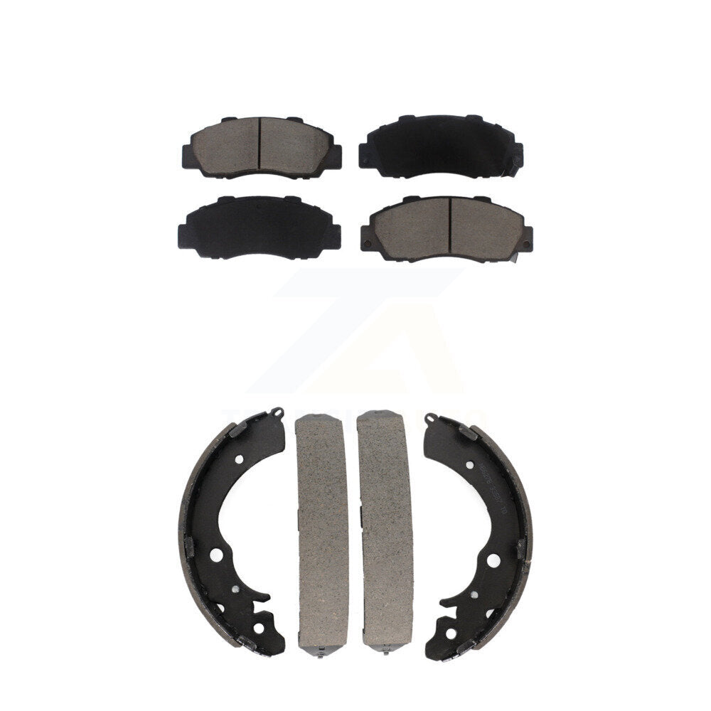 [Avant + Arrière] Kit de plaquette (céramique) de frein pour Honda Accord CR-V KCN-100483