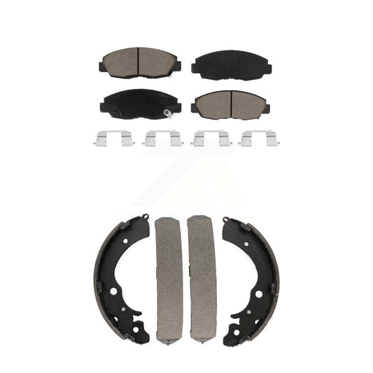[Avant + Arrière] Kit de plaquette (céramique) de frein pour Honda Accord KCN-100484