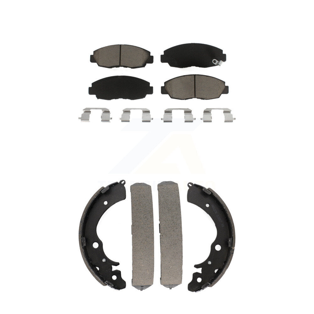 [Avant + Arrière] Kit de plaquette (céramique) de frein pour 1998-2002 Honda Accord Sedan avec 2.3L KCN-100485