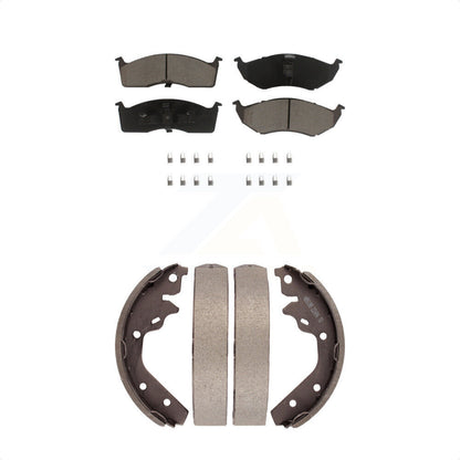 [Avant + Arrière] Kit de plaquette (céramique) de frein pour Neon Dodge Plymouth Chrysler SX 2.0 KCN-100487 par Transit Auto
