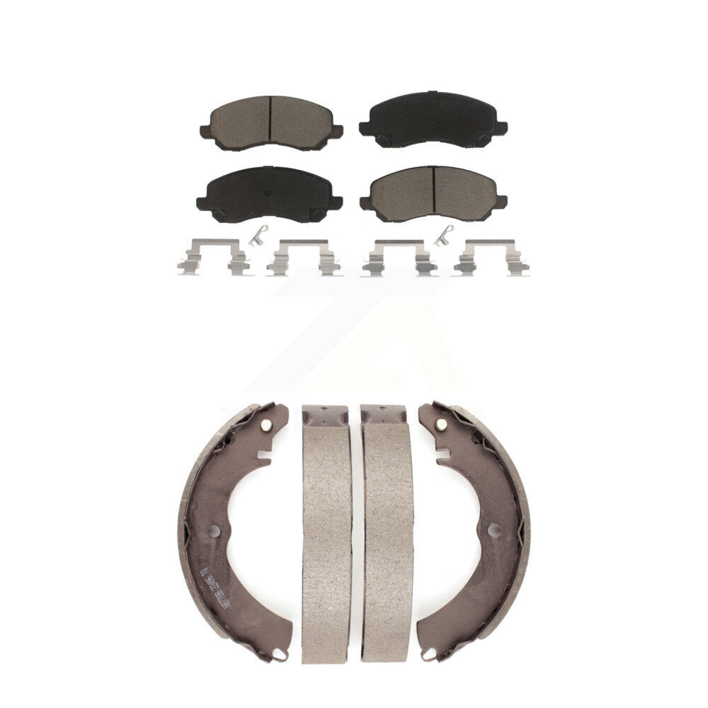 [Avant + Arrière] Kit de plaquette (céramique) de frein pour Mitsubishi Lancer KCN-100490