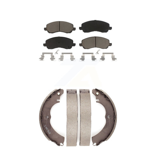 [Avant + Arrière] Kit de plaquette (céramique) de frein pour Mitsubishi Lancer KCN-100490
