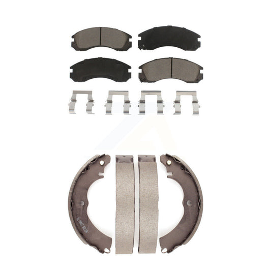 [Avant + Arrière] Kit de plaquette (céramique) de frein pour Mitsubishi Lancer KCN-100491