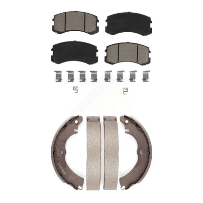 [Avant + Arrière] Kit de plaquette (céramique) de frein pour Mitsubishi Lancer KCN-100493