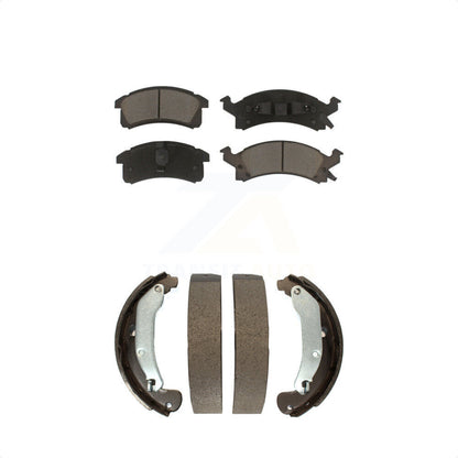 [Avant + Arrière] Kit de plaquette (céramique) de frein pour 2003-2005 Chevrolet Cavalier Pontiac Sunfire KCN-100752 par Transit Auto