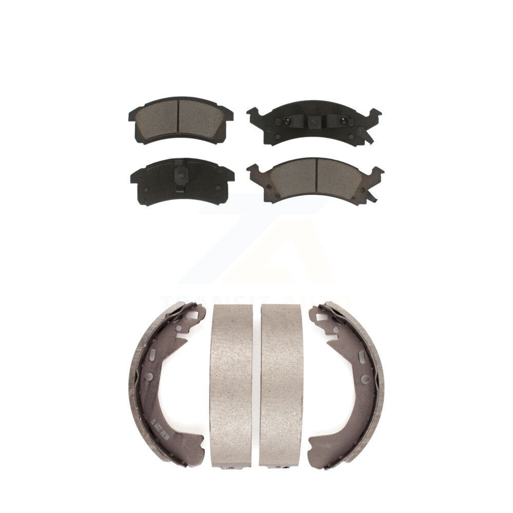 [Avant + Arrière] Kit de plaquette (céramique) de frein pour Chevrolet Cavalier Beretta Corsica KCN-100753