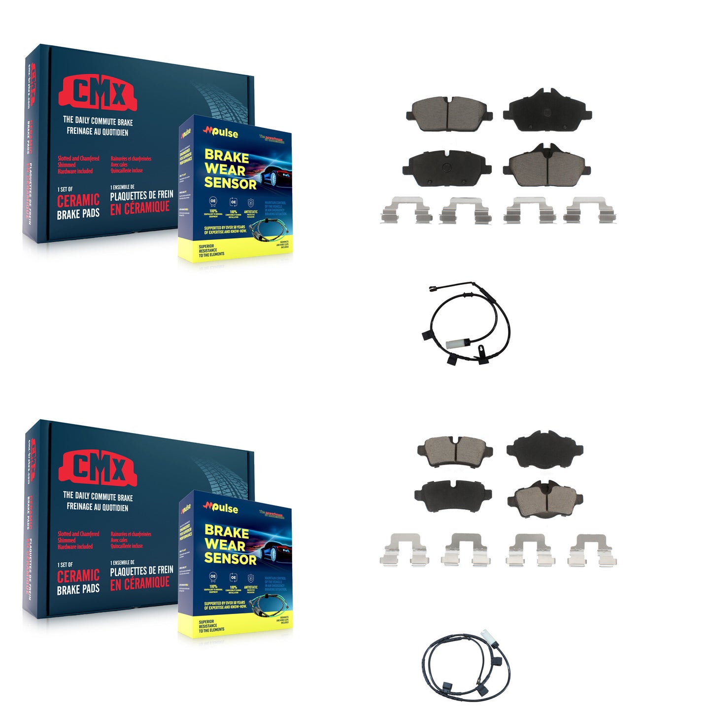 [Avant et Arrière] Plaquette de frein pour Mini Cooper 1.6L KCW-100119