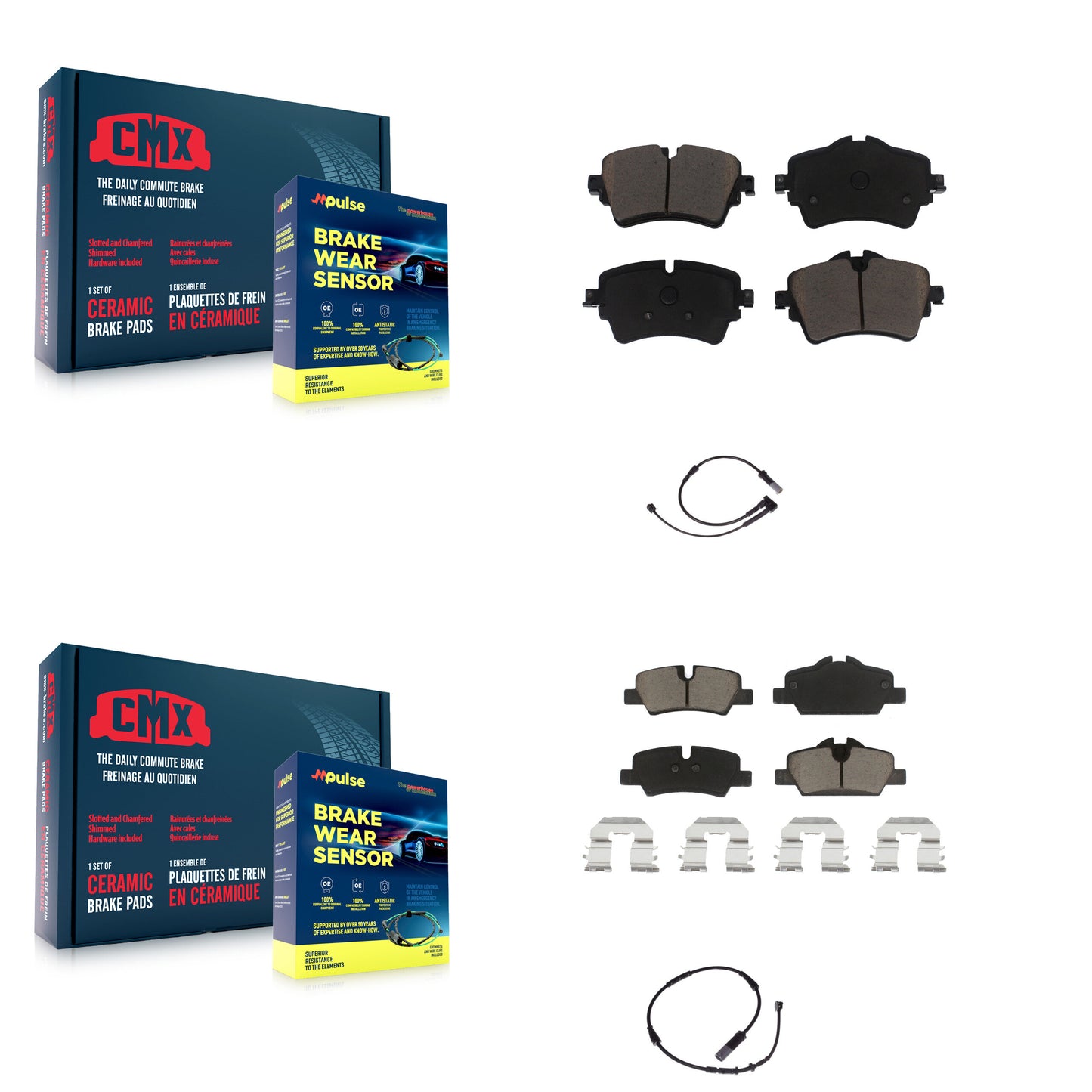 [Avant et Arrière] Plaquette de frein pour Mini Cooper KCW-100125