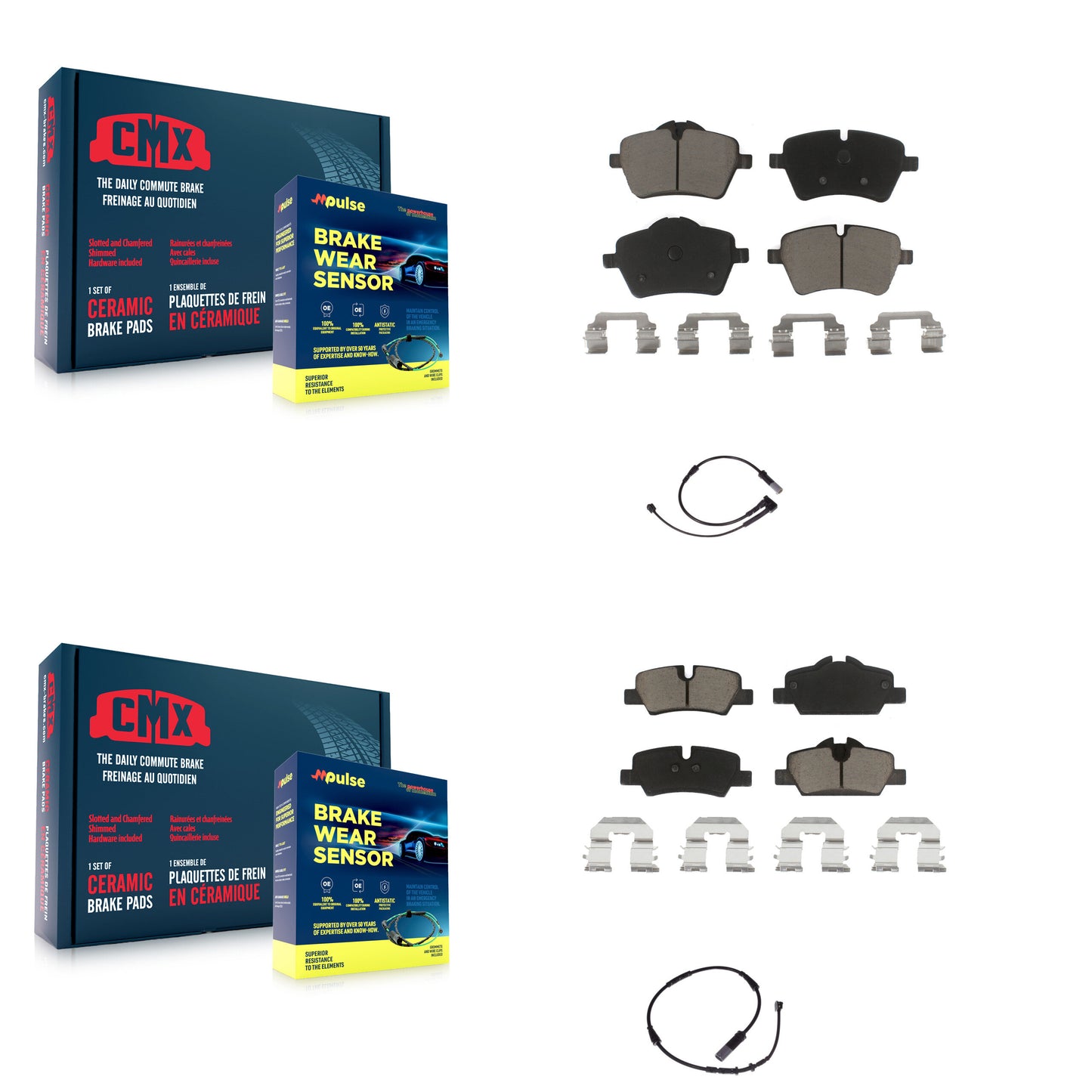 [Avant et Arrière] Plaquette de frein pour Mini Cooper KCW-100126