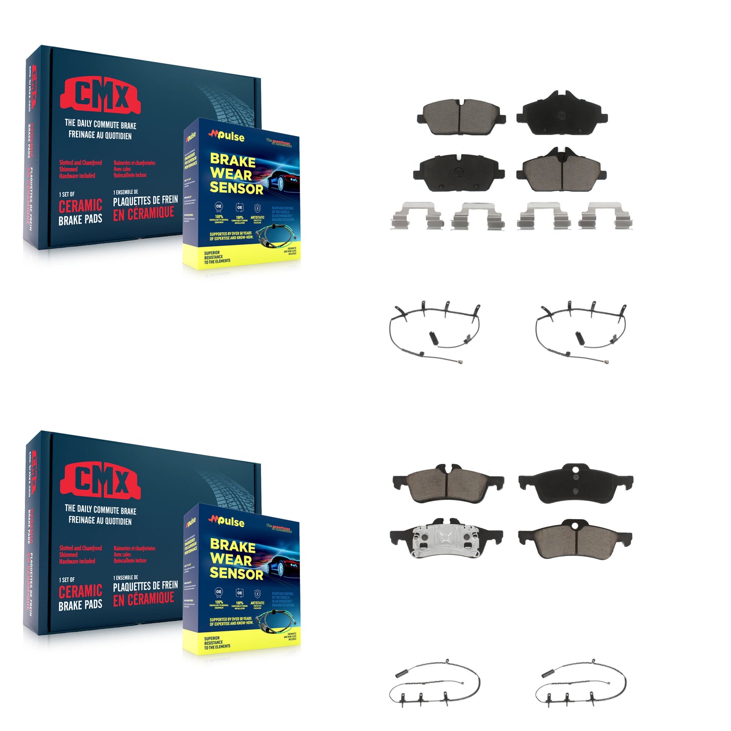 [Avant et Arrière] Plaquette de frein pour Mini Cooper KCW-100245