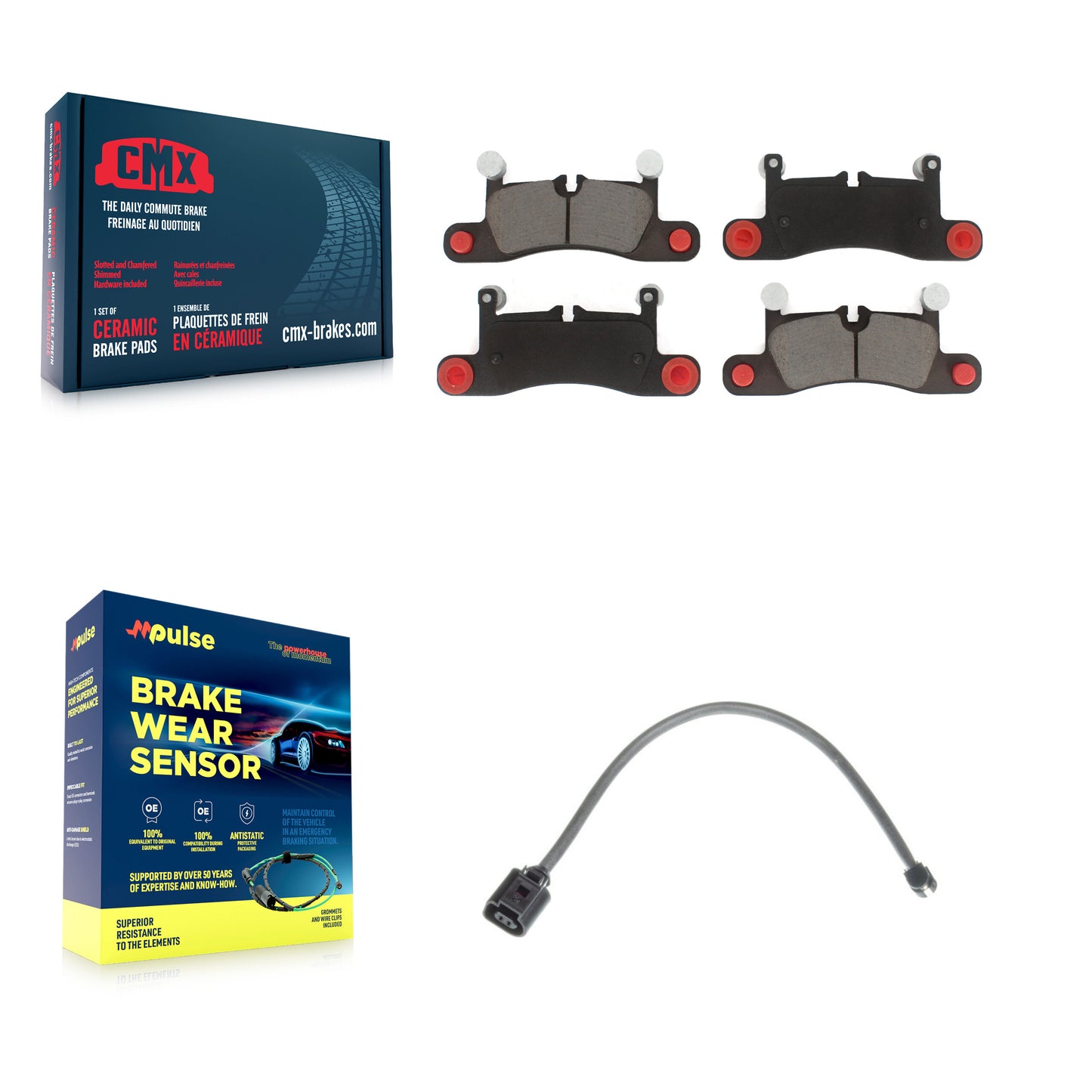 [Arrière] Plaquette de frein pour Porsche Cayenne with Harness KCW-100800