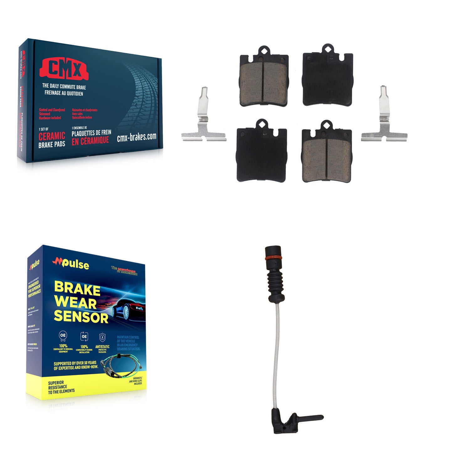 [Arrière] Plaquette de frein pour Mercedes-Benz E320 CLK320 E430 KCW-100822