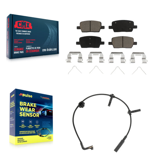 [Arrière] Plaquette de frein pour Cadillac CT6 With 345mm Diameter Front Rotor KCW-100827