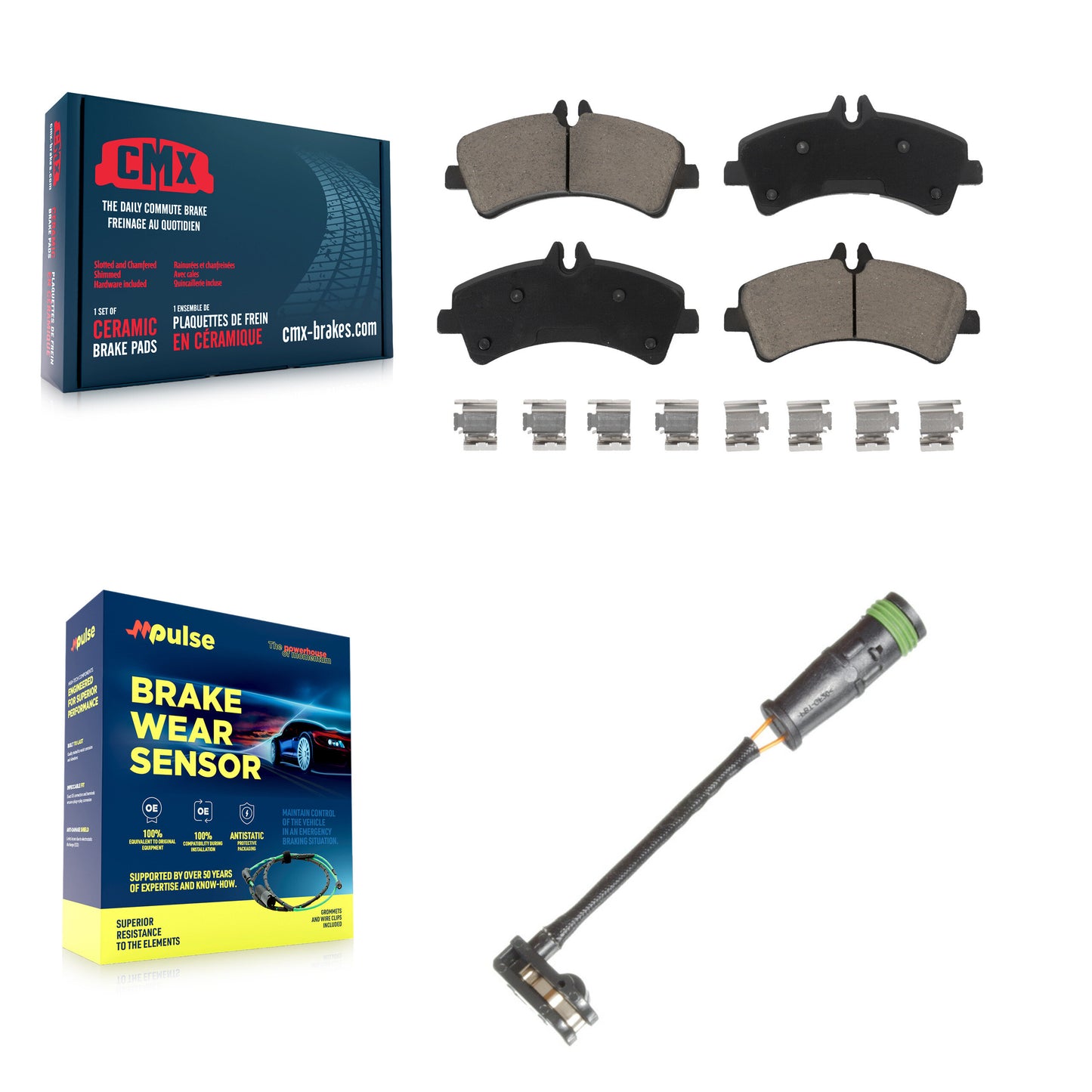 [Arrière] Plaquette de frein pour Freightliner Sprinter 3500 KCW-101059