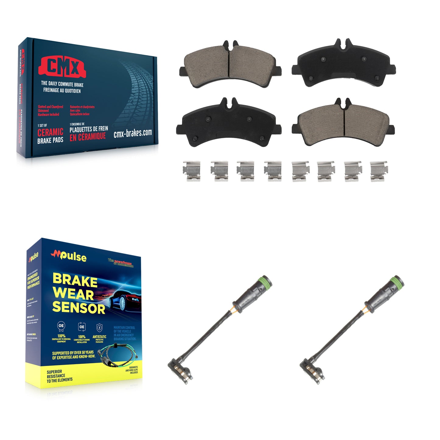 [Arrière] Plaquette de frein pour Freightliner Sprinter 3500 KCW-101064