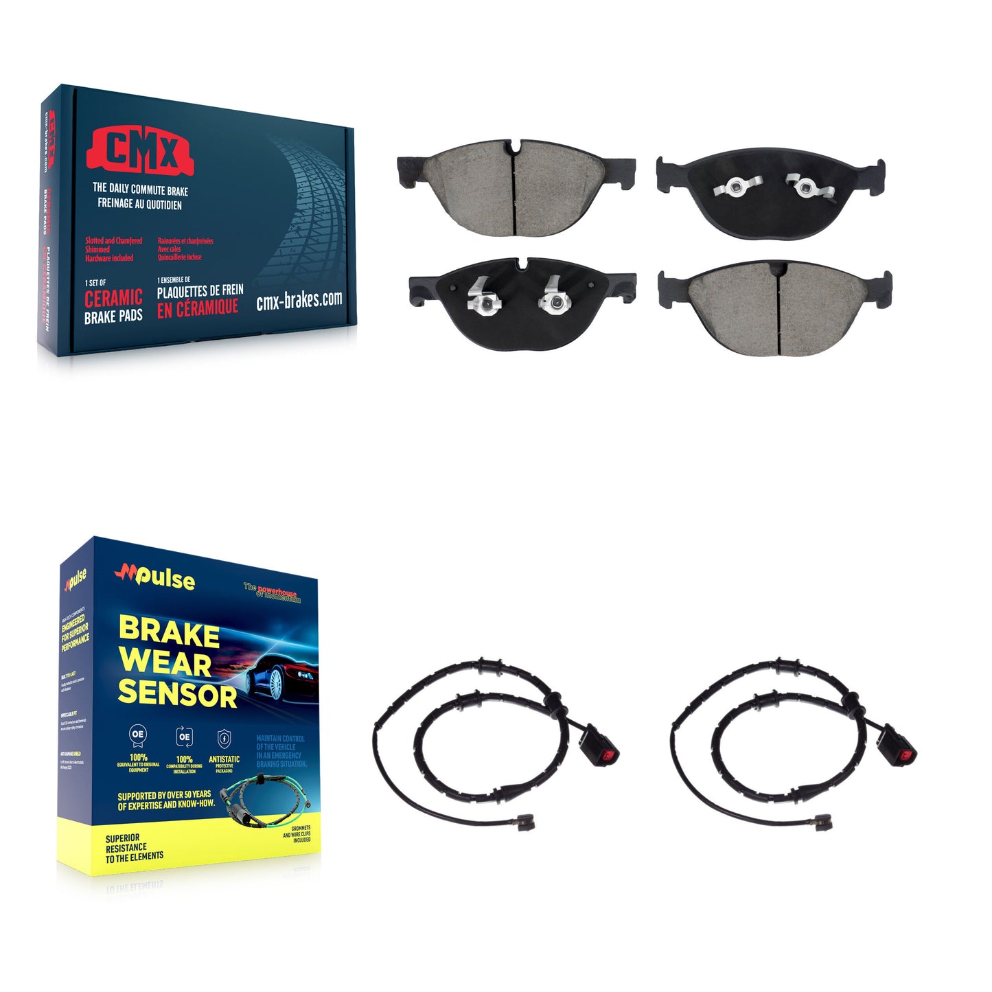 [Avant] Plaquette de frein pour Jaguar XJ AWD with 5.0L Disc rear brakes KCW-101174