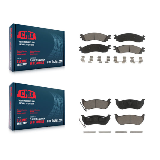 [Avant + Arrière] Kit de plaquette (céramique) de frein pour Ford Explorer Sport Trac Mercury Mountaineer KCX-100001