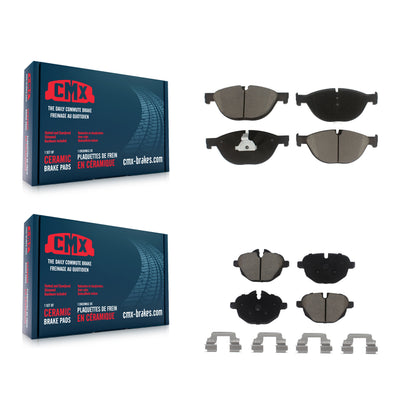 [Avant + Arrière] Kit de plaquette (céramique) de frein pour 2012-2013 BMW 528i xDrive avec Performance Brakes KCX-100010