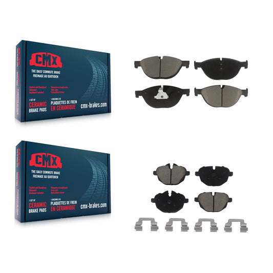 [Avant + Arrière] Kit de plaquette (céramique) de frein pour 2012-2013 BMW 528i xDrive avec Performance Brakes KCX-100010