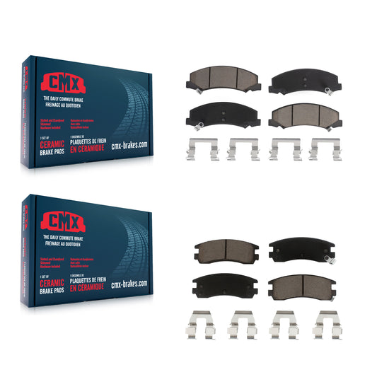 [Avant + Arrière] Kit de plaquette (céramique) de frein pour Chevrolet Impala Buick LaCrosse Monte Carlo Allure KCX-100017