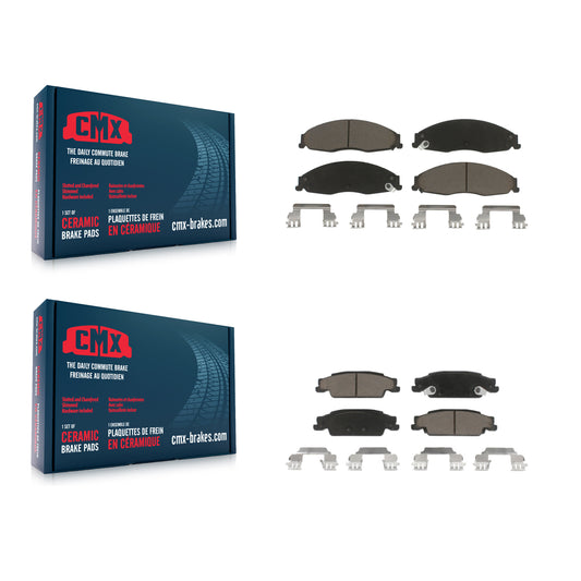 [Avant + Arrière] Kit de plaquette (céramique) de frein pour Cadillac Pontiac Grand Prix CTS STS KCX-100018