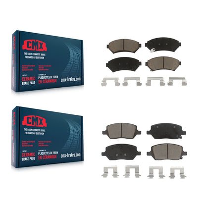 [Avant + Arrière] Kit de plaquette (céramique) de frein pour 2005 Pontiac Montana FWD KCX-100019