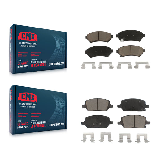 [Avant + Arrière] Kit de plaquette (céramique) de frein pour 2005 Pontiac Montana FWD KCX-100019