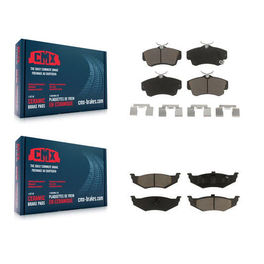 [Avant + Arrière] Kit de plaquette (céramique) de frein pour Chrysler PT Cruiser Dodge Neon KCX-100025