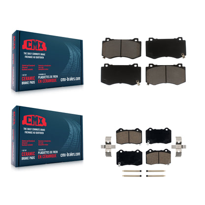 [Avant + Arrière] Kit de plaquette (céramique) de frein pour Dodge Charger Chrysler 300 Challenger Jeep Grand Cherokee Magnum KCX-100028