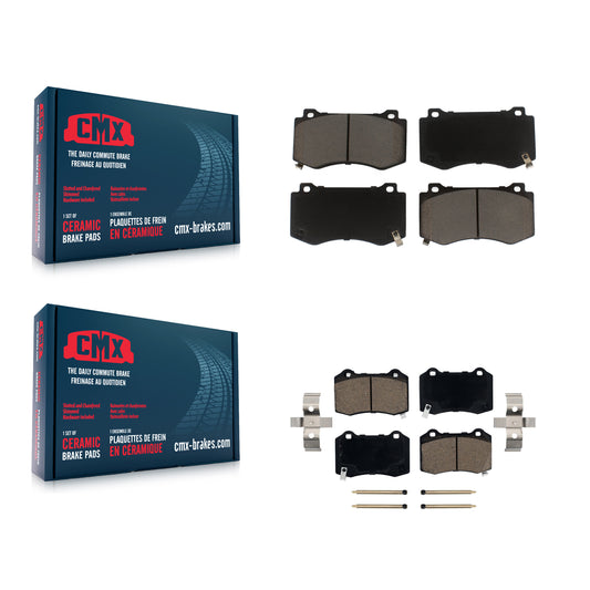 [Avant + Arrière] Kit de plaquette (céramique) de frein pour Dodge Charger Chrysler 300 Challenger Jeep Grand Cherokee Magnum KCX-100028