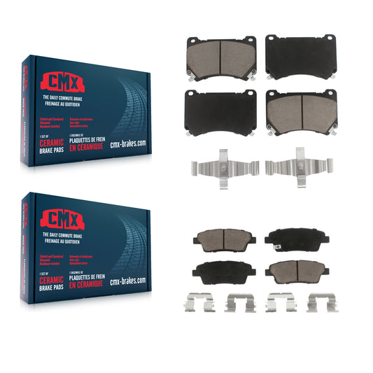 [Avant + Arrière] Kit de plaquette (céramique) de frein pour Hyundai Genesis KCX-100038