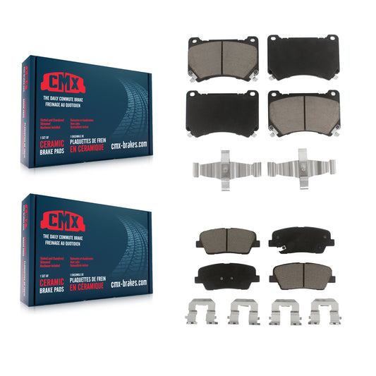 [Avant + Arrière] Kit de plaquette (céramique) de frein pour Hyundai Genesis Equus KCX-100040