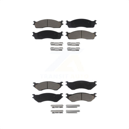 [Avant + Arrière] Kit de plaquette (céramique) de frein pour Dodge Ram 2500 1500 3500 KCX-100042 par CMX