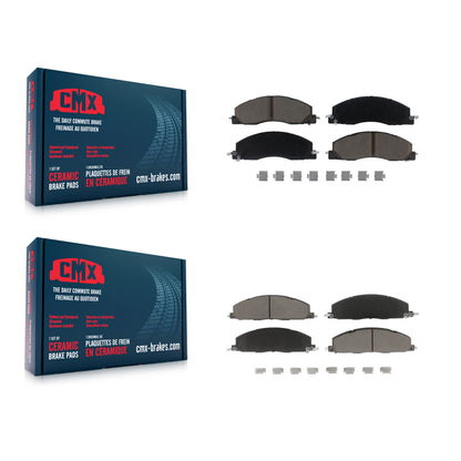 [Avant + Arrière] Kit de plaquette (céramique) de frein pour Ram 2500 3500 1500 Dodge KCX-100043