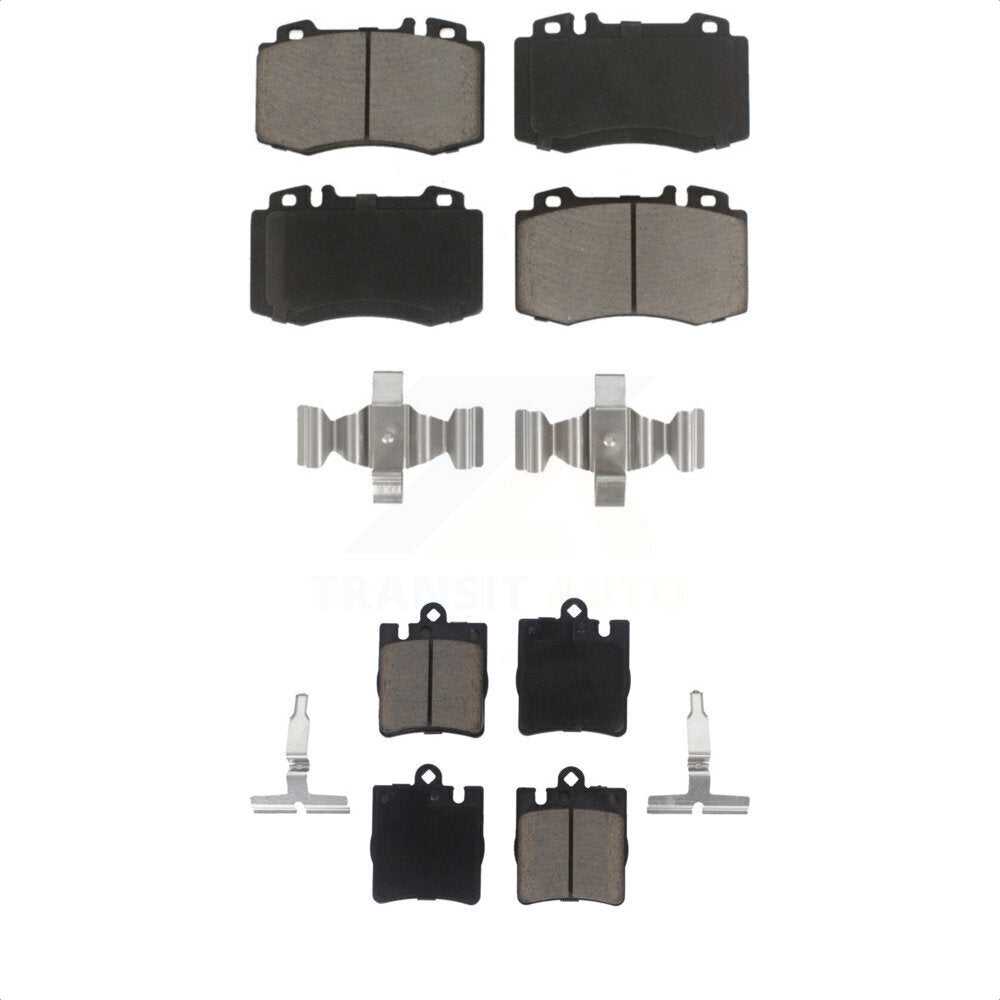 [Avant + Arrière] Kit de plaquette (céramique) de frein pour Mercedes-Benz C230 C320 SLK350 C350 KCX-100045 par CMX