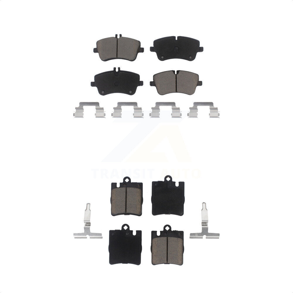 [Avant + Arrière] Kit de plaquette (céramique) de frein pour Mercedes-Benz C240 CLK350 C320 C280 CLK320 C350 KCX-100046 par CMX