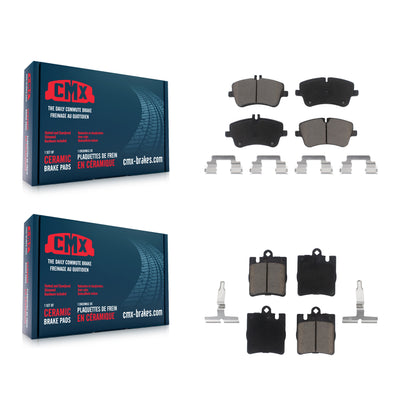 [Avant + Arrière] Kit de plaquette (céramique) de frein pour Mercedes-Benz C240 CLK350 C320 C280 CLK320 C350 KCX-100046
